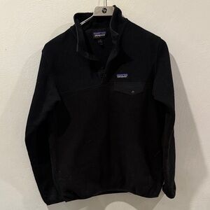 Patagonia Black Synchilla pullover fleece